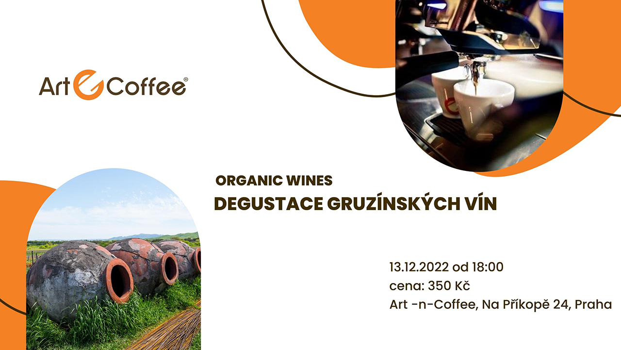 Degustace gruzínských vín v Art-n-Coffee