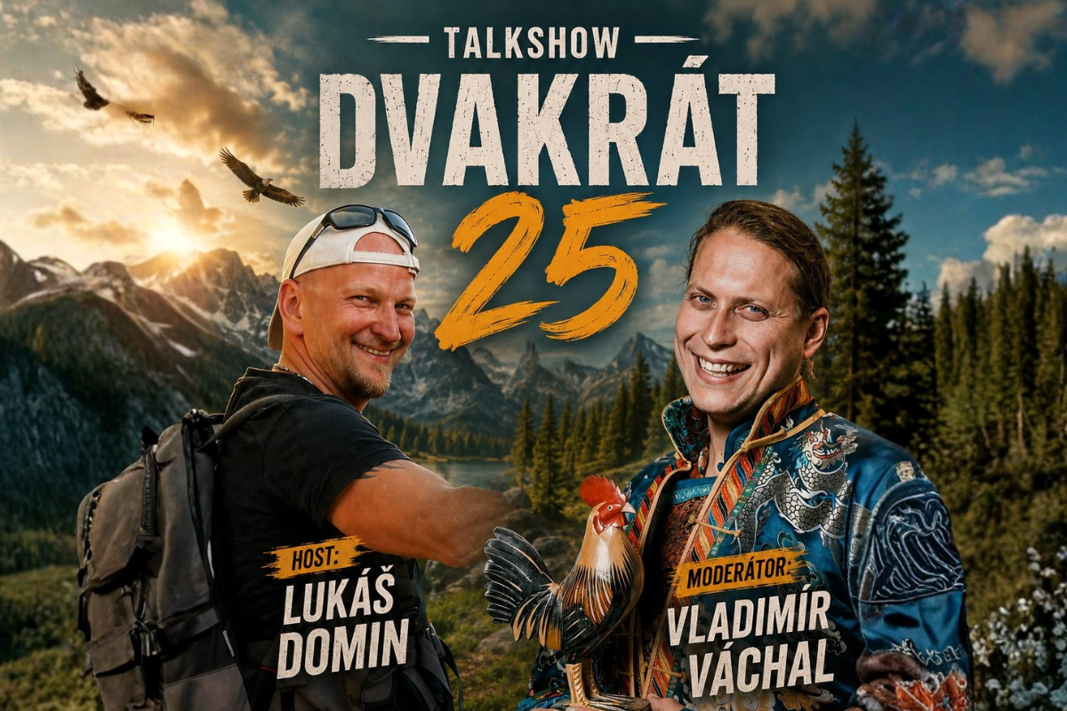 You are currently viewing Dvakrát 25 – talkshow Vladimíra Váchala a hosta Lukáše Domina